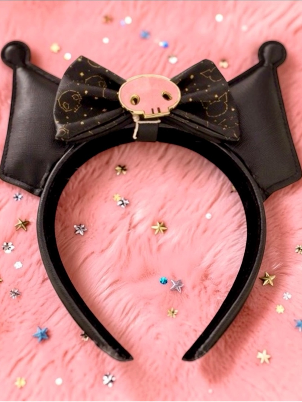 Loungefly Sanrio Kuromi 20th Anniversary Ear Headband NWT